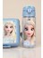 Dekomus Lisanslı "mavi Karlar Ülkesi Elsa Frozen Koleksiyonu "beslenme Kabı ve 500 ml Trıtan Matara Okul/kırtasiye Seti 5