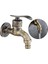 F Fityle Duvara Monte Dekoratif Bahçe Lavabo Bataryası - Bronz (Yurt Dışından) 5