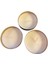 Bambu Oval Sepet & Mandala Desen Metal Kutu Mum 5