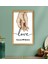 Kişiye Özel Sevgili El Ele Tasarımlı Ahşap Çerçeveli Tablo-1 40 x 25 cm , Sevgililer Günü, Sevgiliye 1
