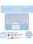 Yuvarlak Key Klavye Kılıfı Bluetooth 2020 iPad Air 4/10.9 Klavyeler (Yeşil) (Yurt Dışından) 4