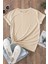 Kadın Hearts Baskılı Tasarım T-Shirt Oversize Salaş 3