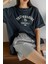 Kadın The Sunshine Baskılı Tasarım Tshirt Oversize Salaş 1