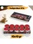 Tealight Mum 10X10 gr Dekoratif Mumu Kandil Hediyelik Fitilli Mumluk Şamdan Kırmızı Renk Kokusuz 1