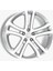 17 Inç 5X100 Savannah Polo Ibiza Egea Uyumlu Gümüş Jant Modeli Volkswagen Seat Fiat (4 Adet) 1