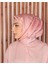 Pembe Marble Twill Ipek Eşarp 1