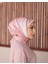 Pembe Marble Twill Ipek Eşarp 3