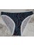 Kadın Penye Likralı Desenli Bikini Külot 4'lü 4