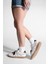 Kadın Sneaker Retro Çift Bağcıklı Spor Ayakkabı Forden 6