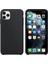 Apple iPhone 11 Pro Max Altı Açık Liquit Lansman Silikon Gece Siyahı 1