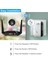 Wifi Repeater Menzil Genişletici Sinyal Güçlendirici, 300MBPS Ev Için Internet Erişim Noktası 3