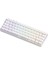 Monsgeek FUN60 Ultra Shine-Through White Tmr Hall Effect Manyetik Switch Argb Kablosuz Hotswap Mekanik Gaming Klavye 3