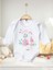 7171 Uzun Kollu Zıbın Çıtçıtlı Body 1-3-6 Ay Beyaz 1