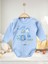 7171 Uzun Kollu Zıbın Çıtçıtlı Body 1-3-6 Ay Mavi 1