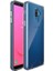 - Galaxy J8 - Kılıf Şeffaf Sert Koruyucu Gard Silikon - Şeffaf 2