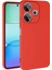 Noktaks - Redmi 13 4g - Kılıf Içi Kadife Koruyucu Mara Lansman Kapak - Kırmızı 1
