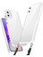 Galaxy A06 Uyumlu Kılıf Airbagli Takılabilir Askı Aparatlı Zore Snap Silikon Kapak-Şeffaf 1