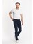 Erkek Lacivert Slimfit Kot Pantolon 2