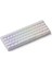 Monsgeek FUN60 Pro Shine-Through White Hall Effect Manyetik Switch Argb Kablosuz Hotswap Mekanik Gaming Klavye 4