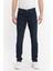 Erkek Koyu Mavi Slimfit Kot Pantolon 4
