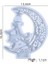 Epoksi Reçine Silikon Kalıp İthal / Hilal Figür Kapı Süsü Obje Taş Tozu Silikon Kalıp HB6021-0097 1
