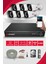 6 Kameralı Kare 6 Bullet Kamera Set 320GB HDD Gece Görüşlü Güvenlik Kamerası Sistemi - Mobil İzleme 1
