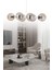 Luxury Modern Tasarım Beyaz 6'li Bal Glop Camlı Avize 1