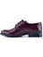 Bordo Rugan Bağcıklı Metal Detaylı Oxford Çocuk Klasik Ayakkabısı 4