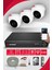 3 Kameralı Dome İç Mekan Gece Görüşlü 1080P Fullhd 250GB Güvenlik Kamera Sistemi - Cepten İzleme 1