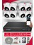 8 Kameralı İç Ortam Kamera Seti 500 GB HDD Full Hd Gece Görüşlü Güvenlik Kamerası Sistemi 1