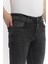 Erkek Koyu Gri Slimfit Kot Pantolon 3