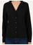 Kadın Siyah Regular Fit Uzun Kollu Gömlek 50296179-VR046 6