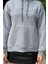 Kadın Taşlı Kapüşonlu Şardonlu Sweatshirt 3