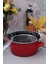 Italyan Kızartma Tenceresi Kırmızı 22 cm 4,5 Lt 3