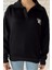 Kadın Polo Yaka Baskılı Şardonlu Sweatshirt 3