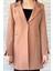 Kadın Kol Taş Detaylı Sahte Cepli Uzun Blazer Ceket P-00003295 3