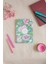 Şakayık Desenli Bez Ciltli Defter - 6 1