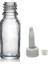 20 ml Şeffaf Cam Şişe Getamisin Kapak, 24 Adet 1
