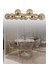 Luxury Modern Tasarım Beyaz 10'lü Bal Glop Camlı Avize 1
