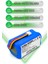 Sentar Mop 1s Uyumlu Akıllı Robot Süpürge Bataryası 14.4v 2600mAh Li-ion Pil (Orijinal Kapasite) 3