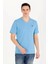 Erkek V Yaka T-Shirt 2