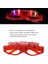 LED Işıklı 3 Kademe Happy New Year Yılbaşı Gözlük Kırmızı Renk 1 Adet 1