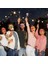 LED Işıklı 3 Kademe Happy New Year Yılbaşı Gözlük Kırmızı Renk 1 Adet 3
