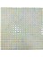 Mutfak Tezgah Arası, Havuz, Banyo, Sauna, Spa, İç ve Dış Ortamlarda Tüm Yüzeyler İçin 15X15MM. Hologramlı Beyaz . 31,5X31,5CM. Fileli Cam Mozaik. ( 1 M2 Fiyatıdır ) 1