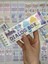 20 Yaprak Binderli Mor Tonları Planlayıcı Indeks/index Sticker/postit/post-It 1