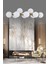 Luxury Modern Tasarım Eskitme 10'lü Beyaz Glop Camlı Avize 1