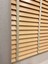 Doğal Ahşap Rengi %100 Orijinal Ahşap Jaluzi Perde 50 Mm Ofis Modern Ve Tüm Mekanlar Için 4