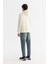 Erkek Ekru Kapüşonlu 3 Iplik Şardonlu Baskılı Sweatshirt A42y1222 5