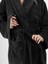 Kadife Kimono Bornoz Unisex Soft Banyo Bornozu 5
