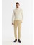 Erkek Bej Klasik Bel Kalın Fitilli Kadife Chino Relaxed Fit Pantolon A42Y3017 9